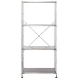 ステンレスユニットシェルフ　ステンレス棚セット　中