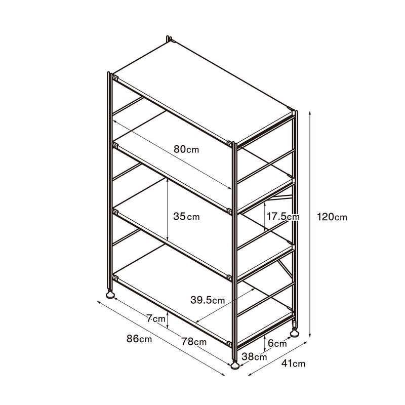 ステンレスユニットシェルフ オーク材棚セット ワイド 中 | 無印良品 