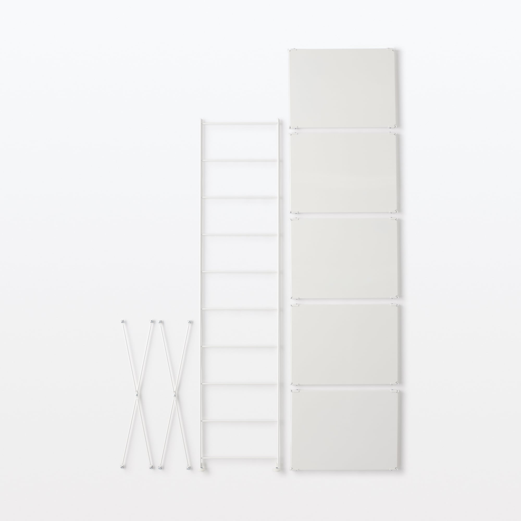 スチールユニットシェルフ用スチール棚追加セット　幅５６ｃｍタイプ　大