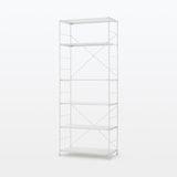 スチールユニットシェルフ　スチール棚セット　特大　ライトグレー