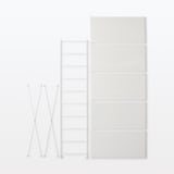 スチールユニットシェルフ用スチール棚追加セット　幅８４ｃｍタイプ　大