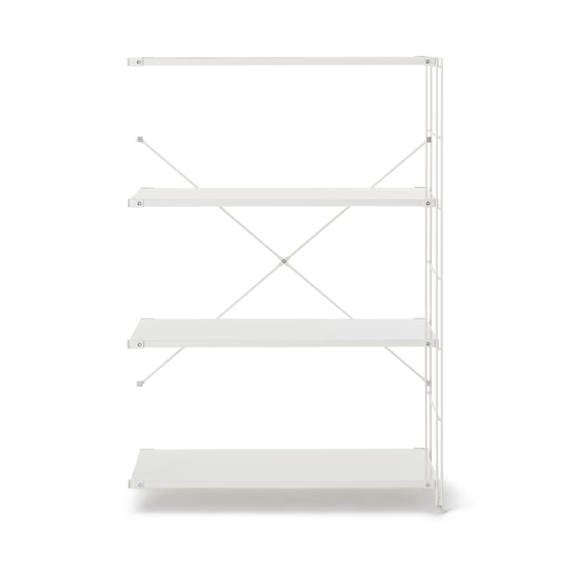 スチールユニットシェルフ用スチール棚追加セット 幅84cm 