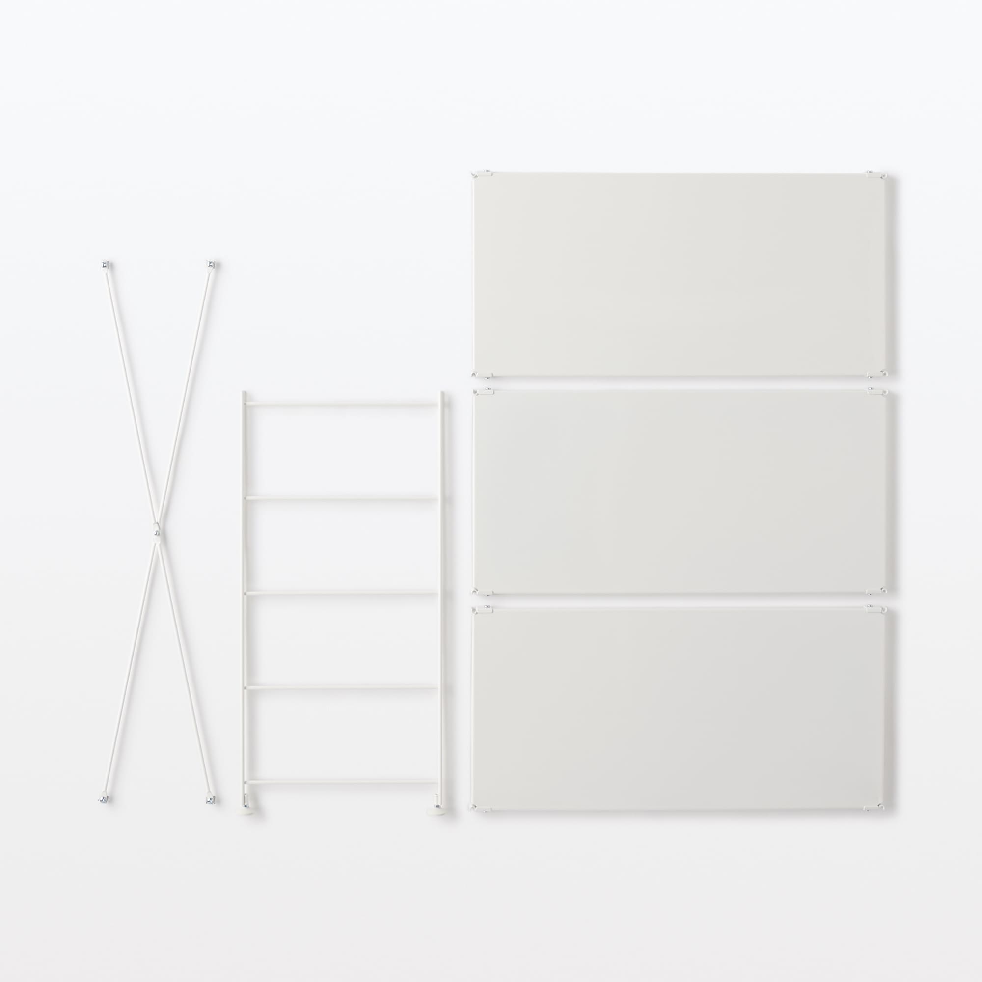 スチールユニットシェルフ用スチール棚追加セット　幅８４ｃｍタイプ　小