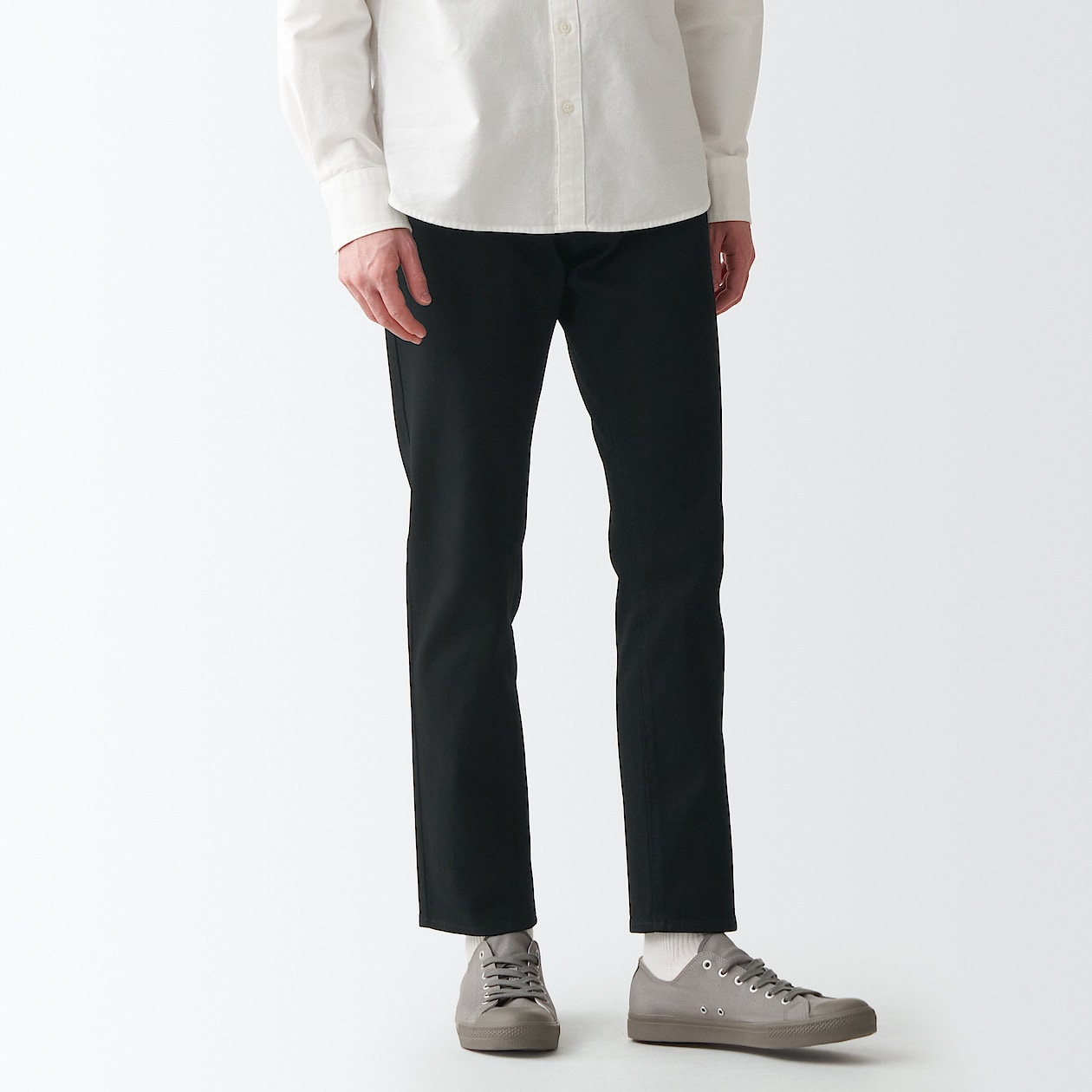 ストレッチ デニムリラックススリム 股下７６ｃｍ 紳士２８ ７１ｃｍ 黒 パンツ 紳士 メンズ 通販 無印良品