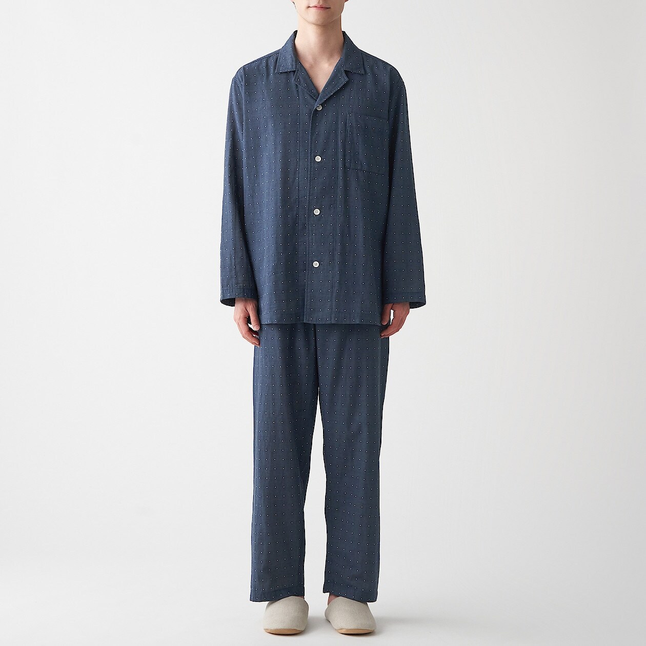 無印良品 メンズ ガーゼ素材 パジャマ ルームウェア S M 品質のいい 無印良品 メンズ ガーゼ素材 パジャマ ルームウェア S M 品質のいい
