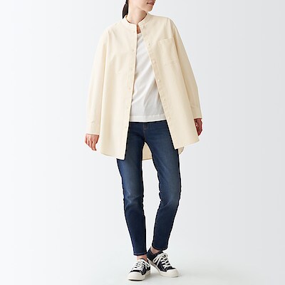 シャツ ブラウス 長袖 婦人 レディース 通販 無印良品