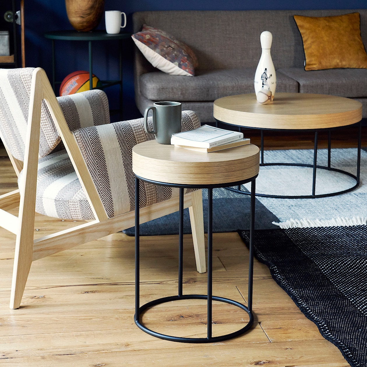 ［ＩＤＥＥ］ＤＩＶＡＮＣＯ　ＳＩＤＥ　ＴＡＢＬＥ　Ｏａｋ