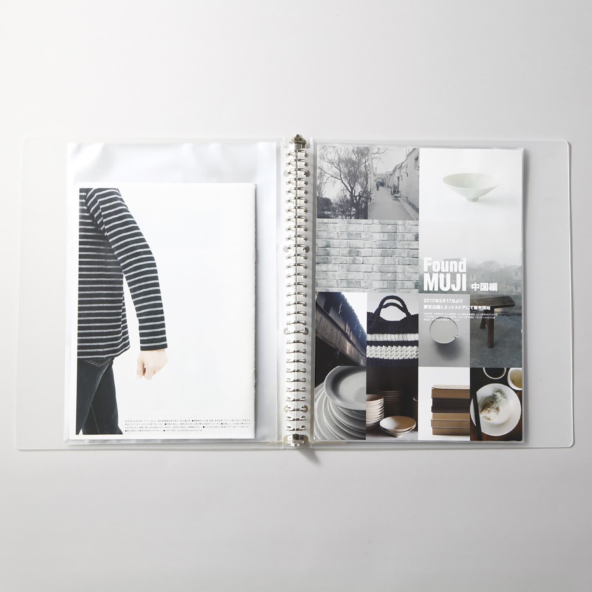 ポリプロピレンバインダー　Ａ４　３０穴