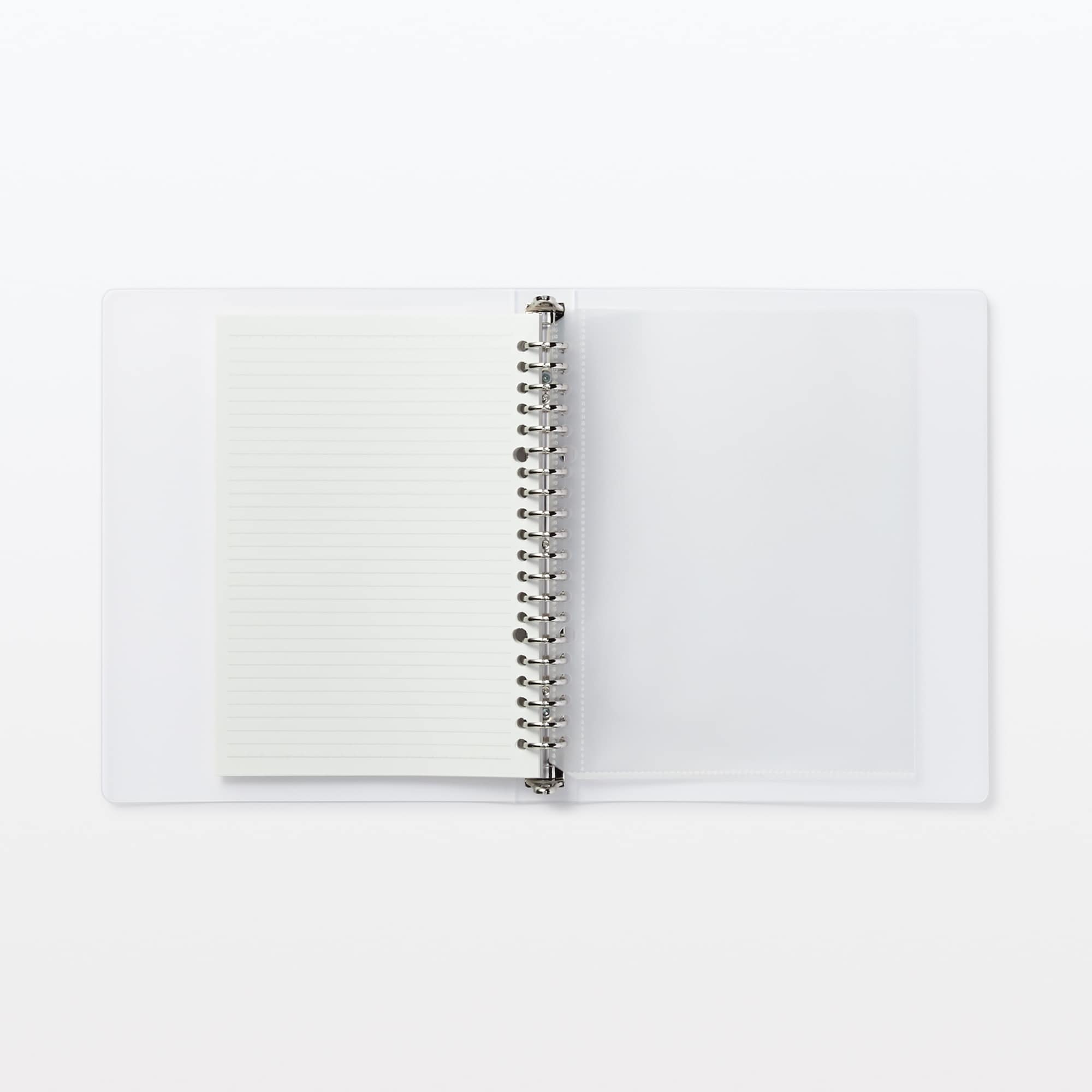 無印良品 バインダー ポリプロピレンバインダー A5 20穴 | 無印良品