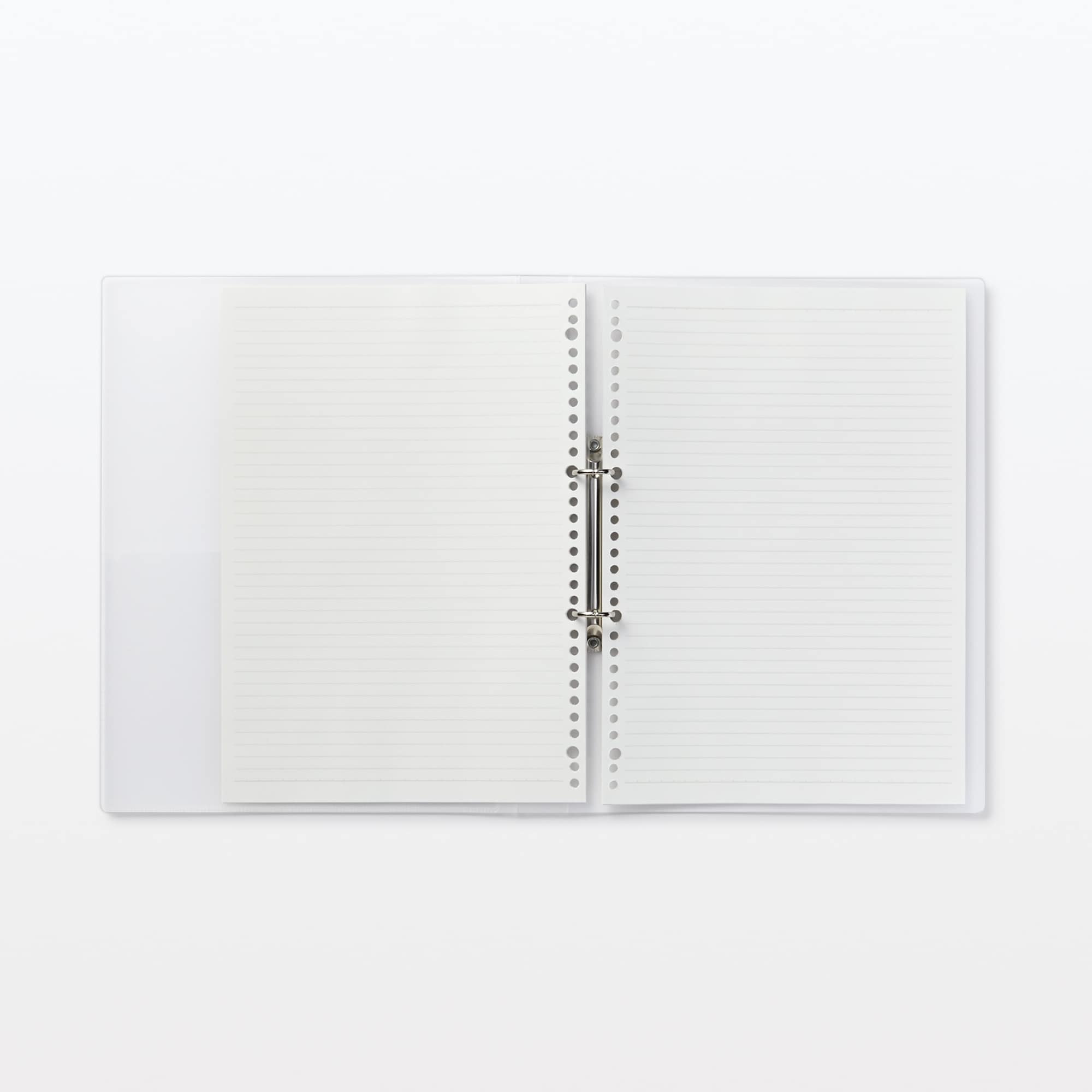 ポリプロピレンファイル　２穴（リング式）　Ａ４サイズ用