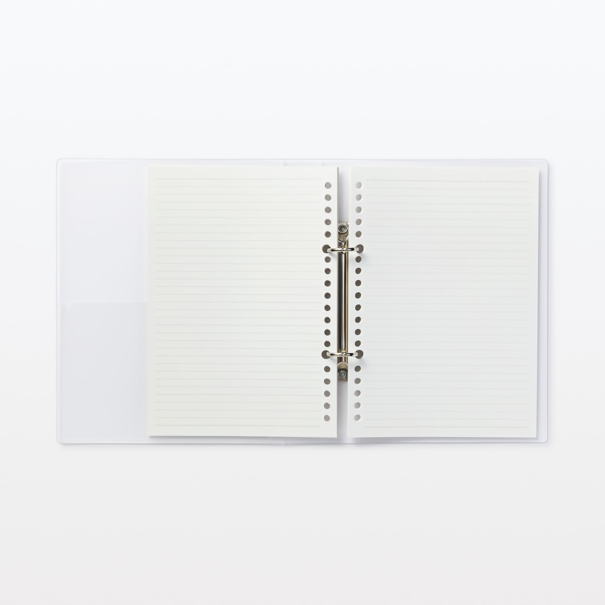 ポリプロピレンファイル　２穴（リング式）　Ａ５サイズ用