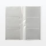 ポリプロピレン高透明フィルムアルバム　３段　３冊組