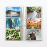 ポリプロピレン高透明フィルムアルバム　３段　３冊組