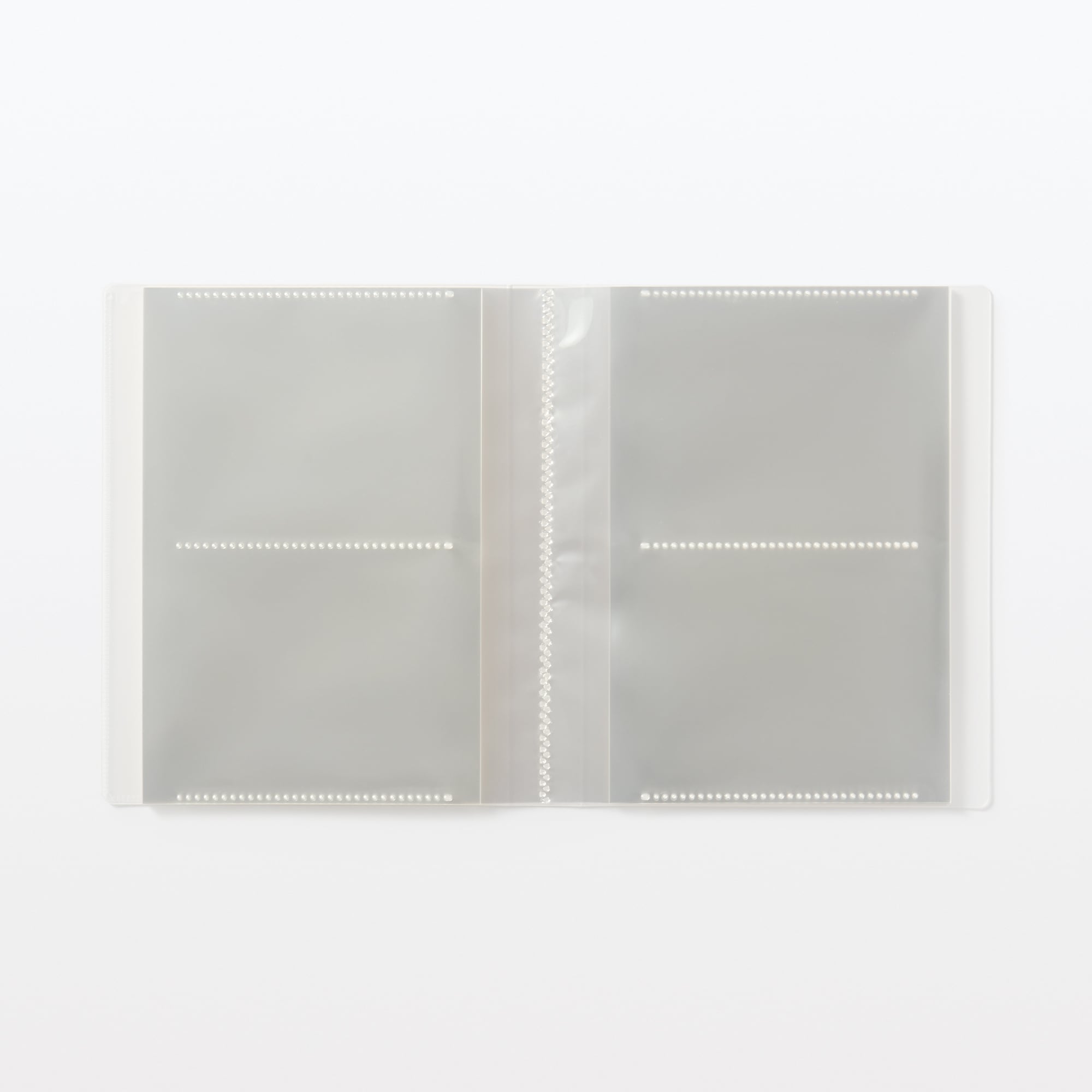 ポリプロピレン高透明フィルムアルバム　２段　３冊組