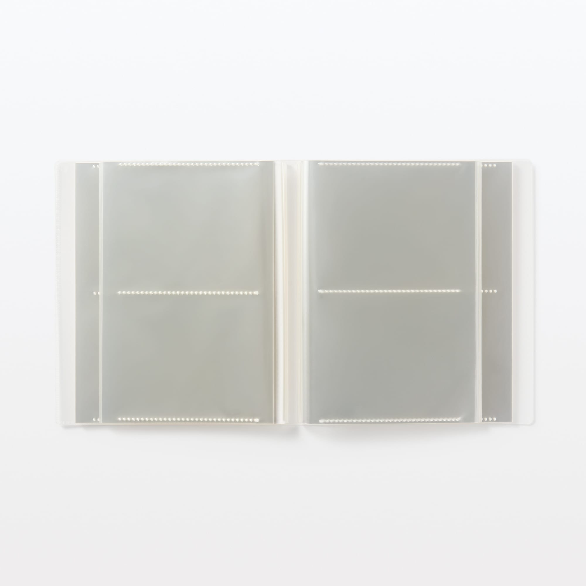 ポリプロピレン高透明フィルムアルバム　２段