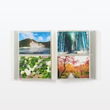 ポリプロピレン高透明フィルムアルバム　２段