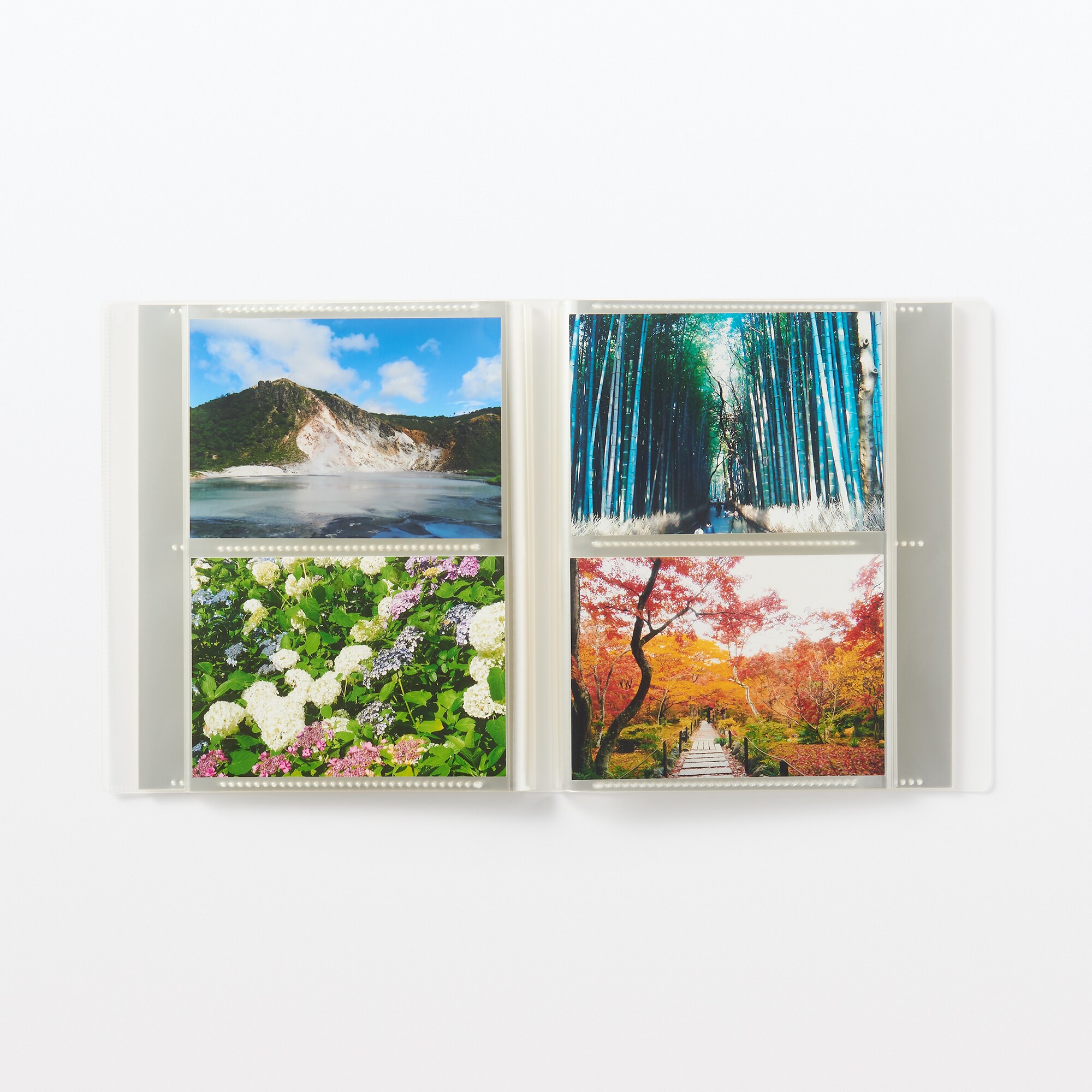 ポリプロピレン高透明フィルムアルバム　２段