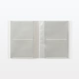 ポリプロピレン高透明フィルムアルバム　２段