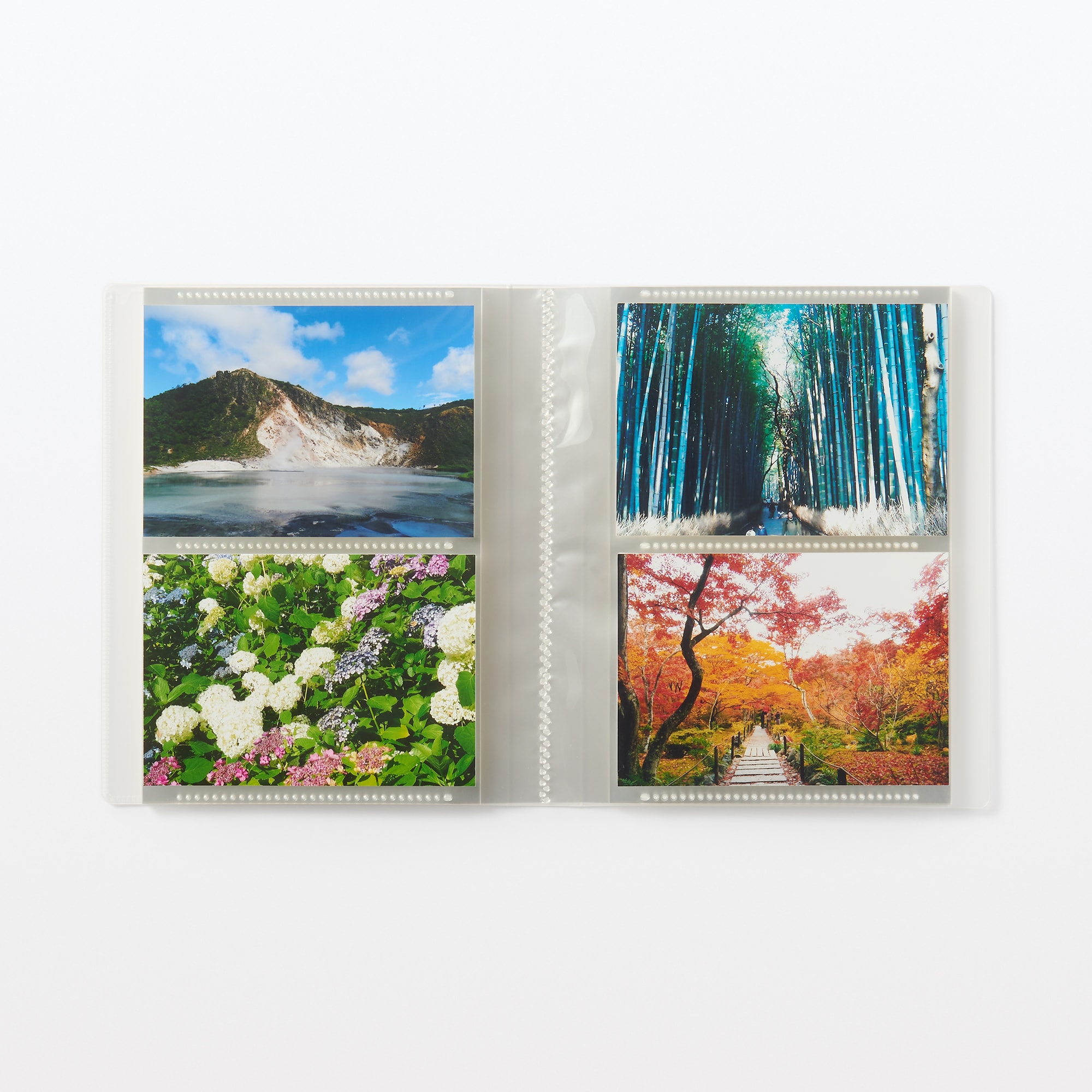 ポリプロピレン高透明フィルムアルバム　２段