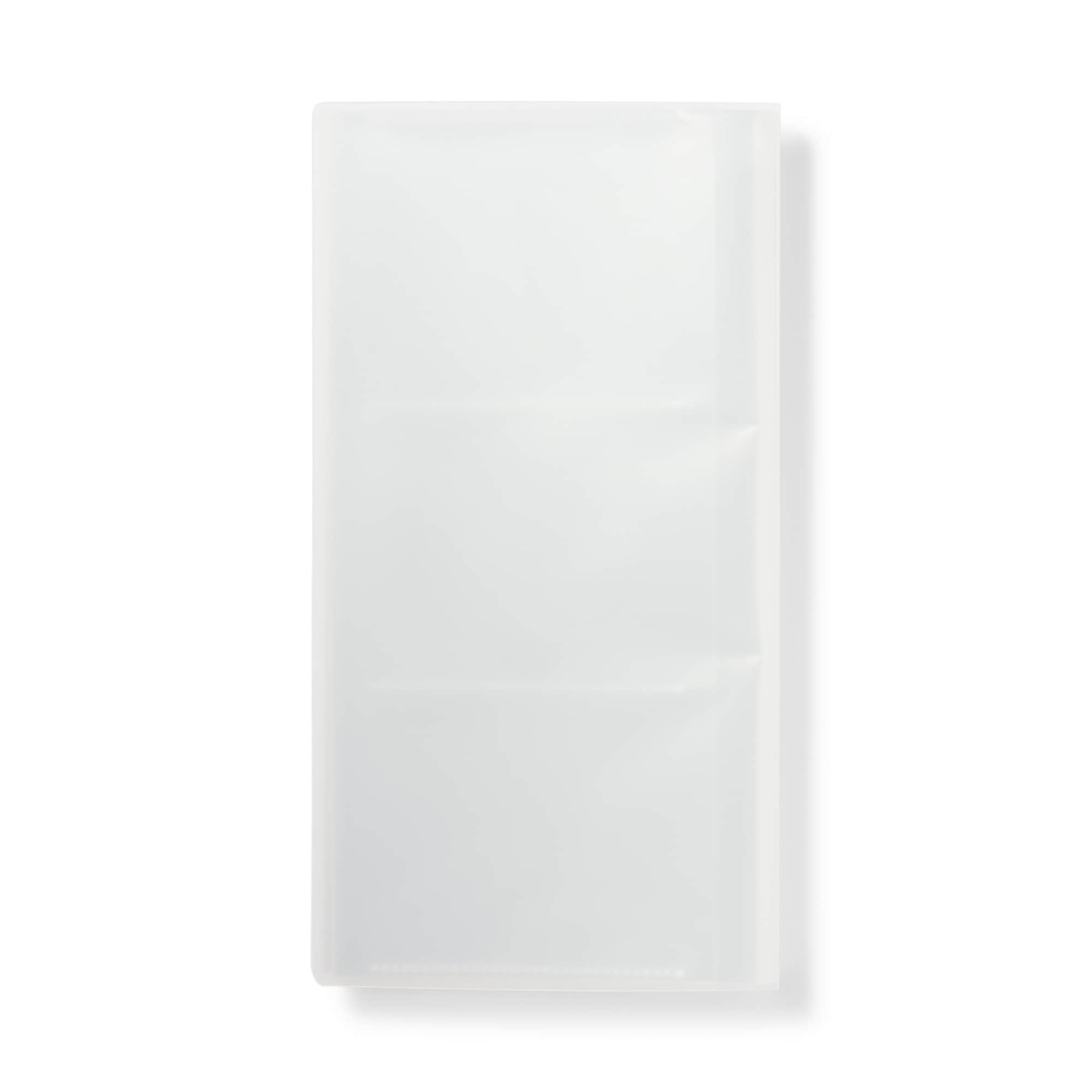 ポリプロピレン高透明フィルムアルバム　３段