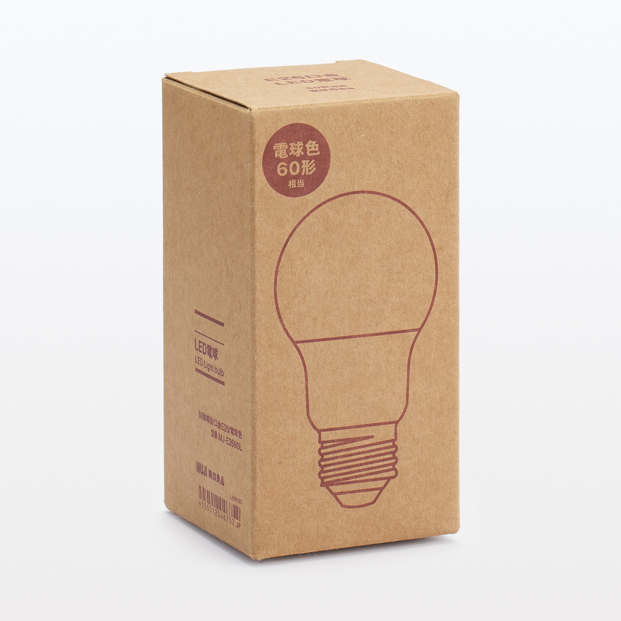 ＬＥＤ電球　６０形相当　電球色（口金：Ｅ２６）