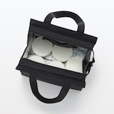 ポリエステル　買い物バッグ　小／保冷剤用ポケット付き