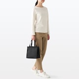 ポリエステル　買い物バッグ　小／保冷剤用ポケット付き