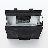 ポリエステル　買い物バッグ　大／保冷剤用ポケット付き