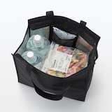 ポリエステル　買い物バッグ　大／保冷剤用ポケット付き