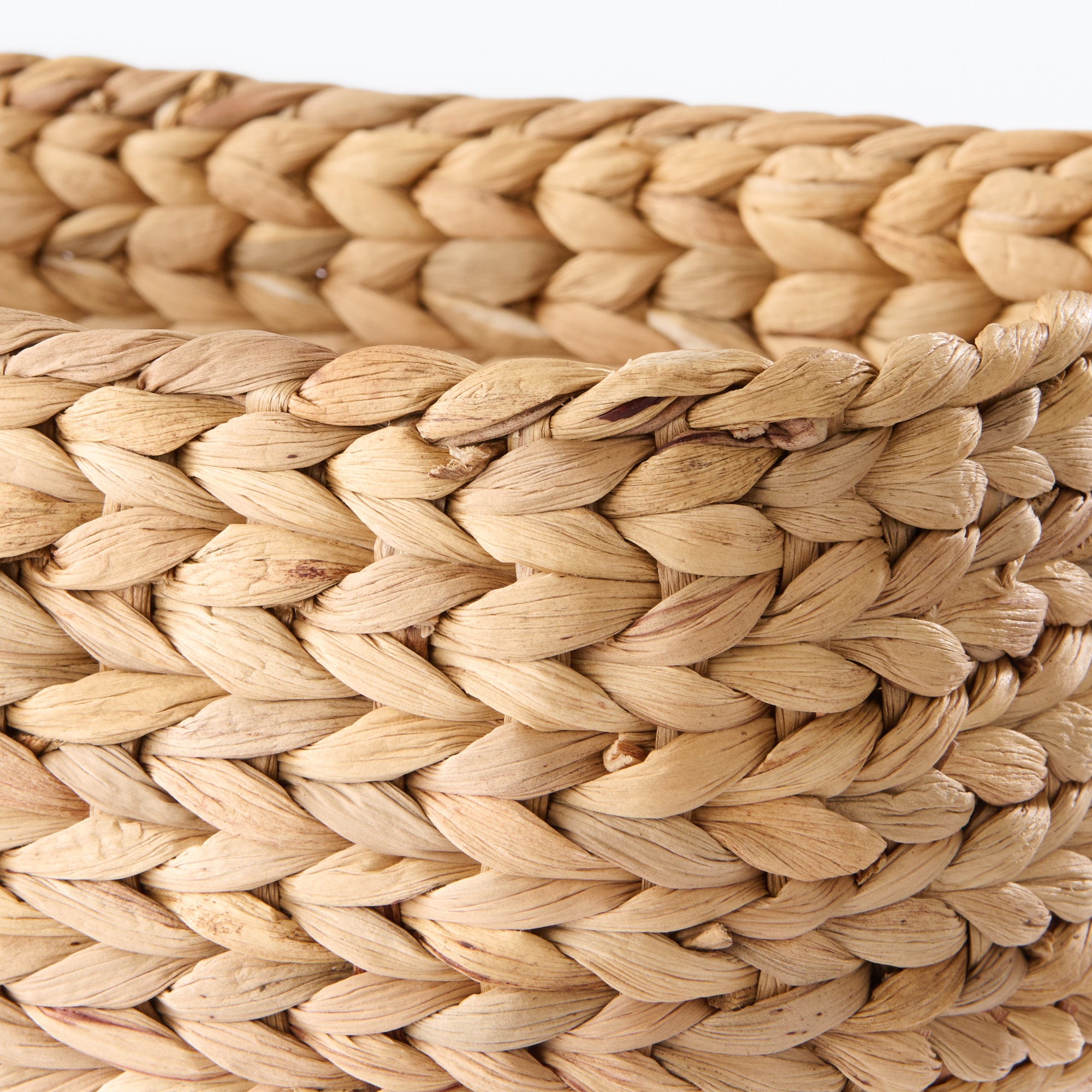 ウォーターヒヤシンス　長方形　バスケット　小