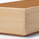 重なる竹材整理ボックス　大