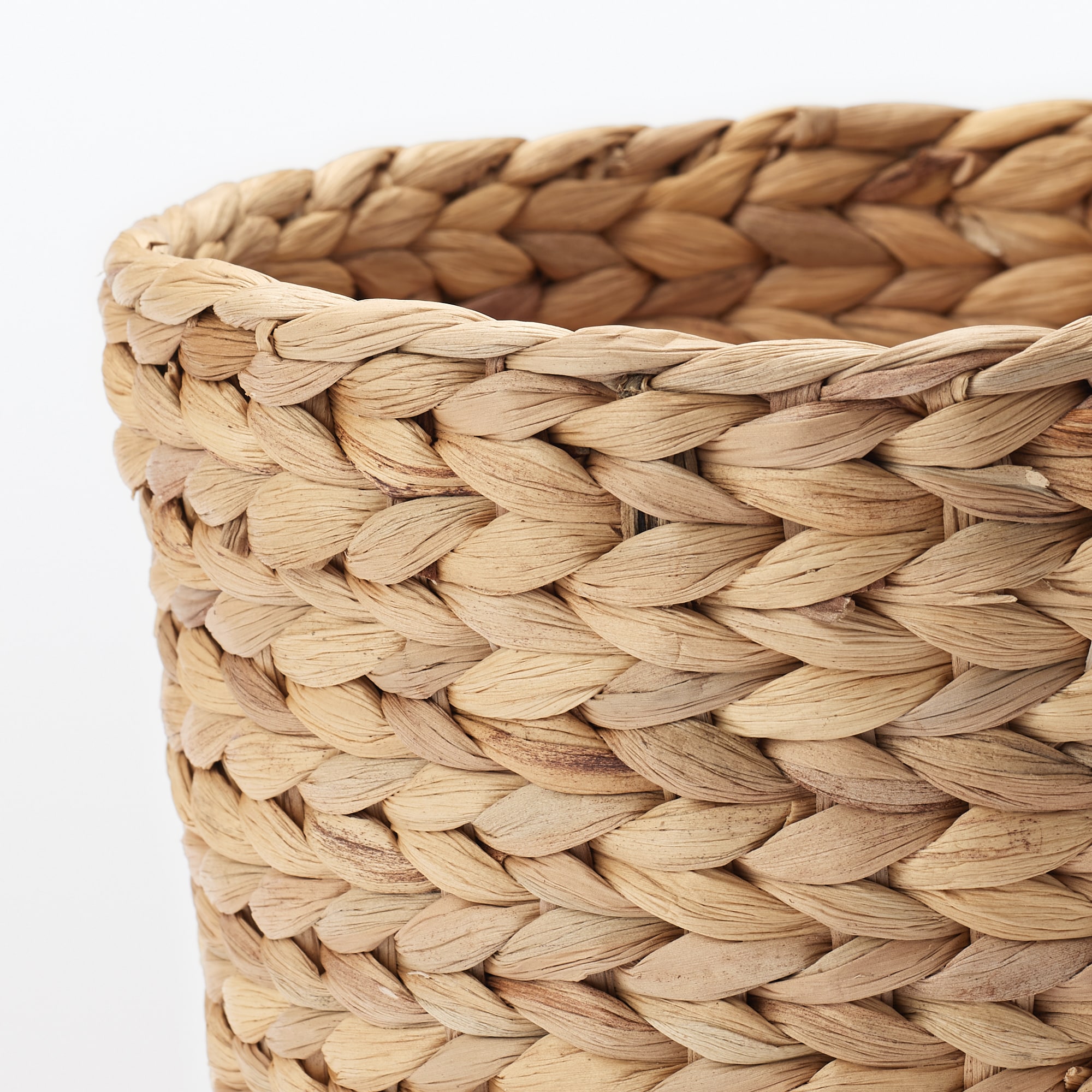 ウォーターヒヤシンス　ラウンド　バスケット　浅