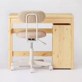 パイン材デスクワゴン