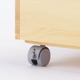 パイン材収納ＢＯＸキャスター付き