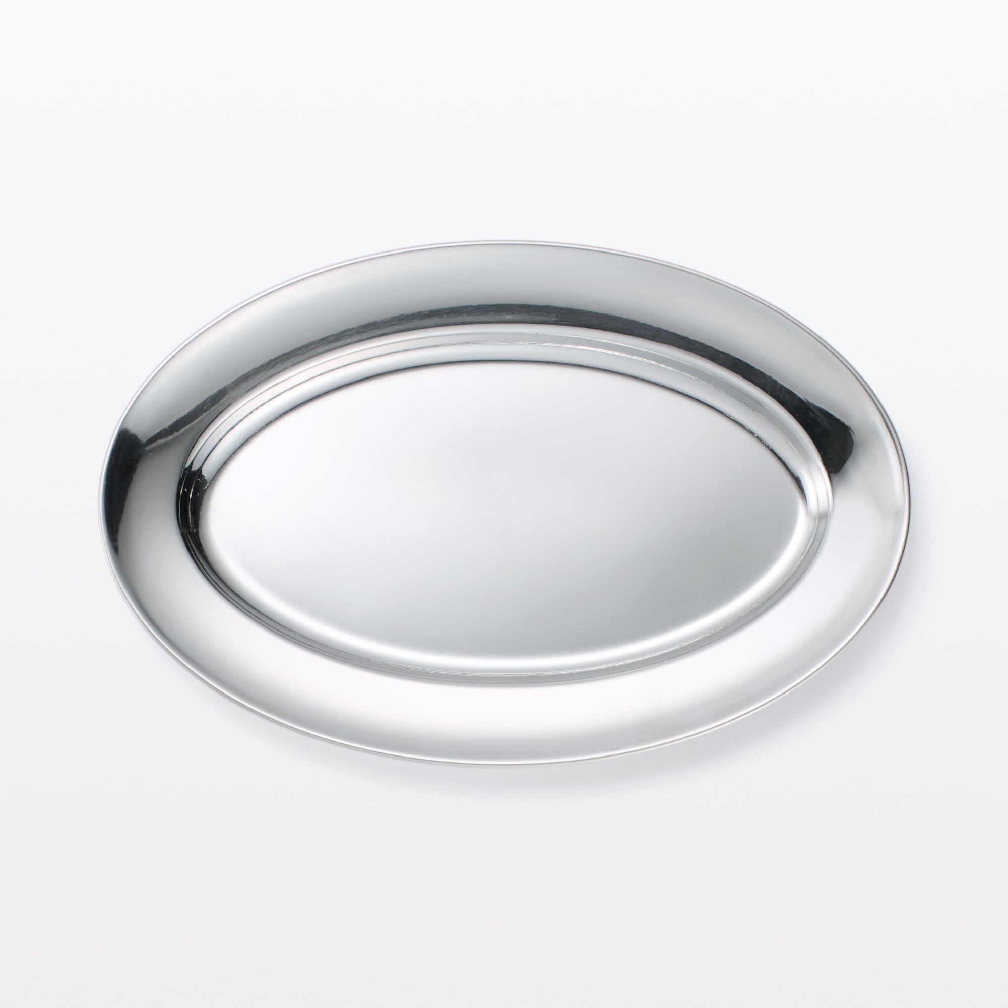 ステンレスオーバルプレート