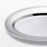 ステンレスオーバルプレート