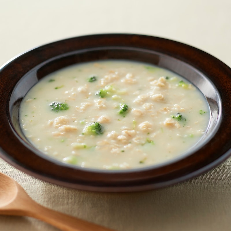 オーツ麦のリゾット じゃがいもとブロッコリー １食 レトルト フリーズドライ オートミール お粥 通販 無印良品