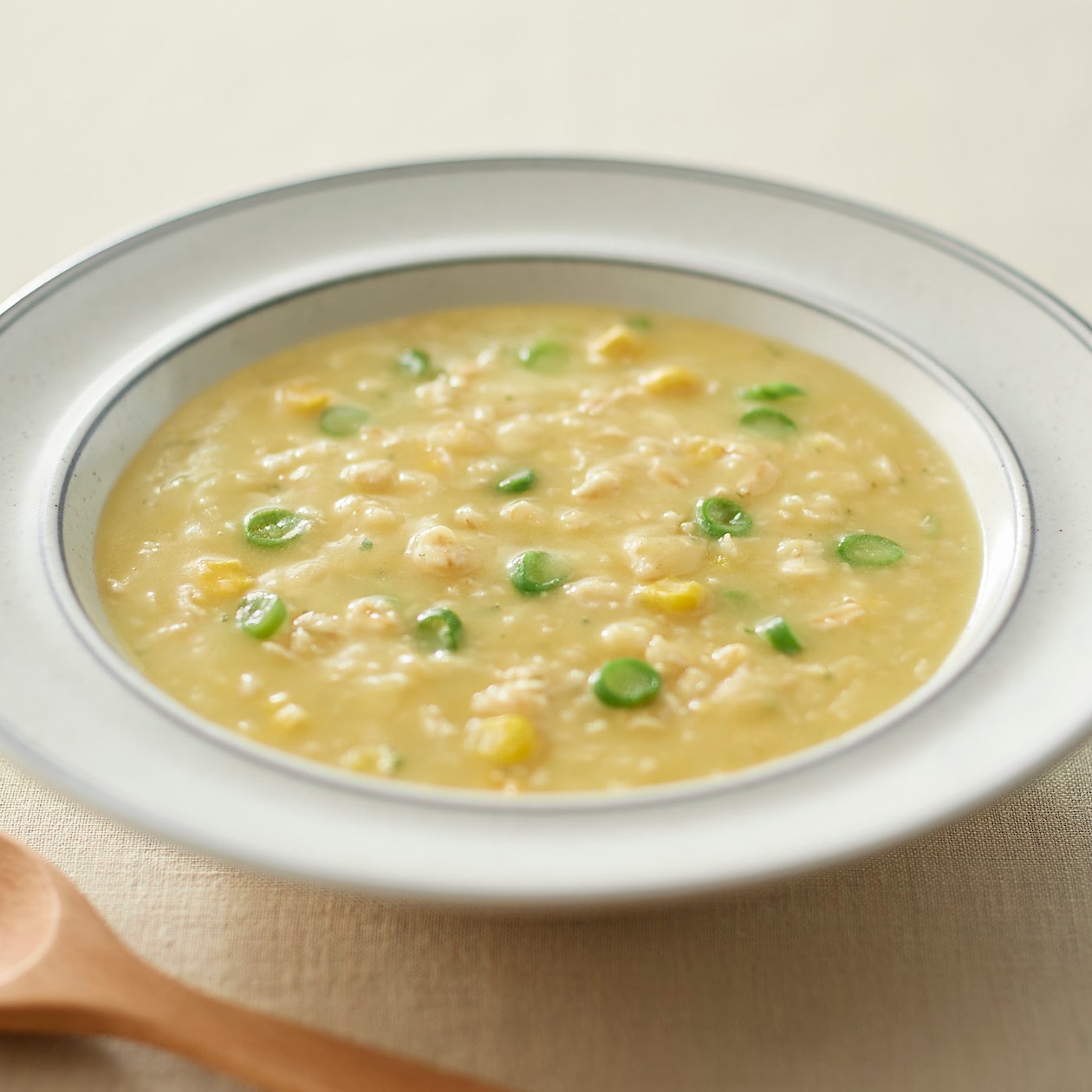 オーツ麦のリゾット コーンといんげん １食 レトルト フリーズドライ オートミール お粥 通販 無印良品