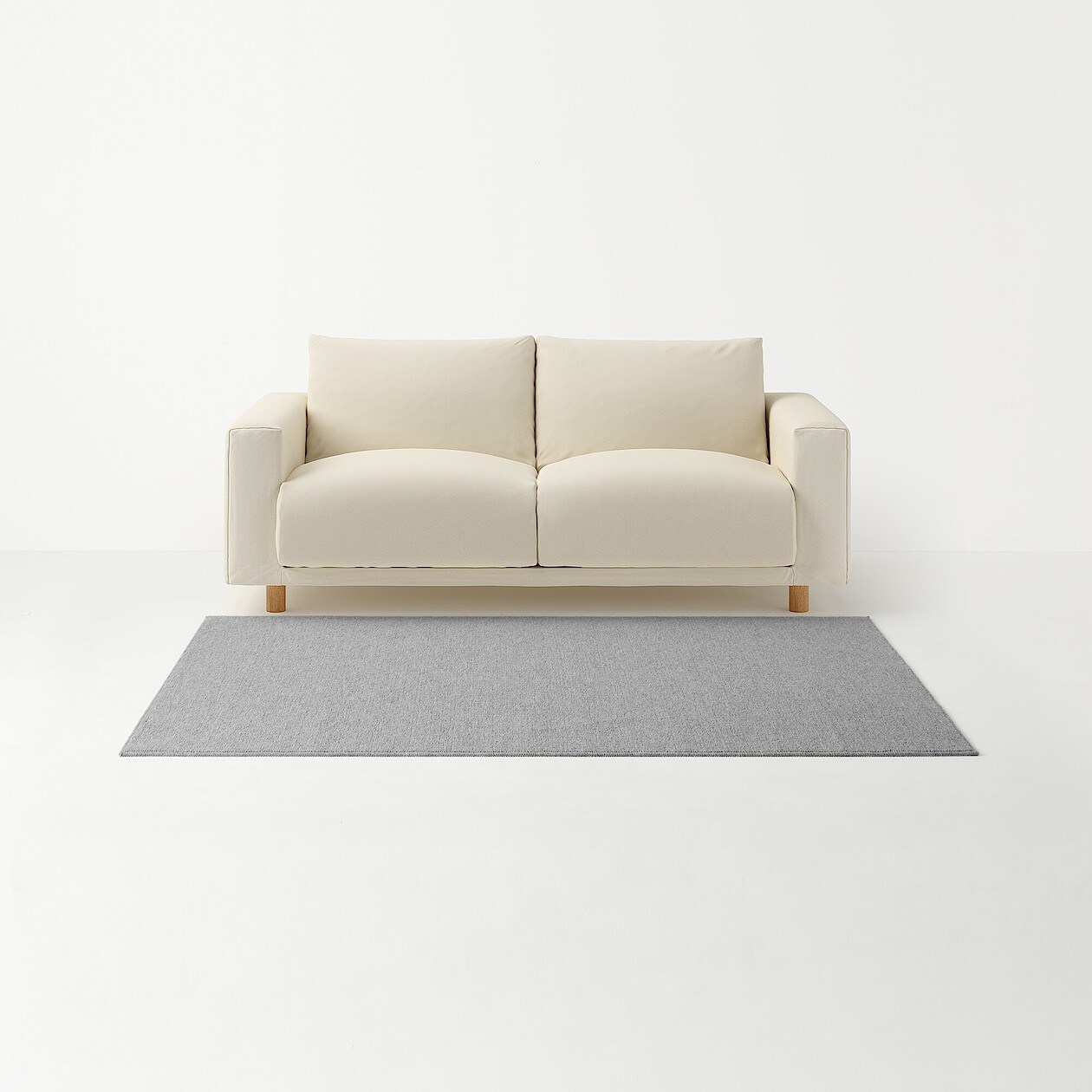 防ダニ 再生ペットのポリエステル使いループパイルラグ | 無印良品