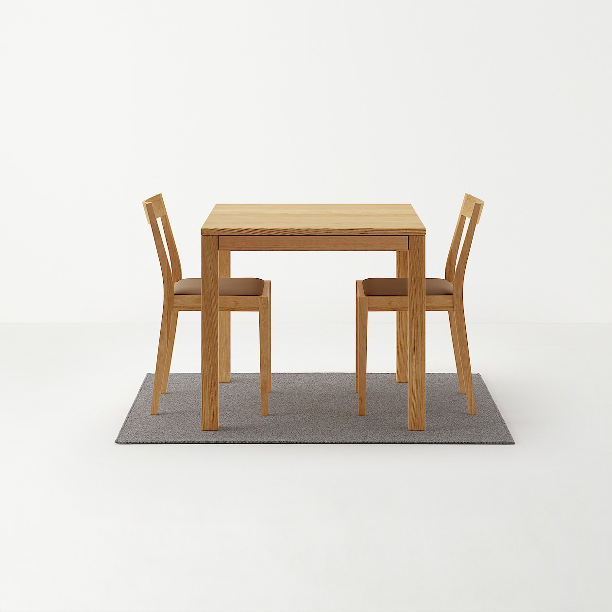 防ダニ ウールループパイルラグ 100×140cm・グレー | ラグ・マット・カーペット 通販 | 無印良品