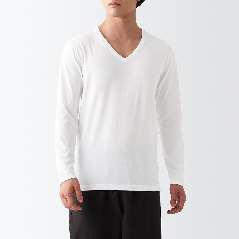 72％以上節約 GSKY様専用 無印良品 Vネック長袖Tシャツ