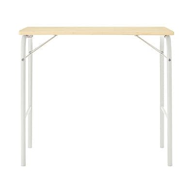 スチールパイプテーブル　折りたたみ式　幅８０×奥行５０ｃｍ