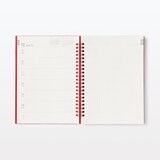 【Ｇ仕様】ポリプロピレンカバーマンスリーウィクリースケジュール　２２年１２月