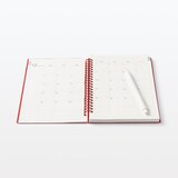 【Ｇ仕様】ポリプロピレンカバーマンスリーウィクリースケジュール　２２年１２月