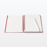 【Ｇ仕様】ポリプロピレンカバーマンスリーウィクリースケジュール　２２年１２月