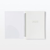 【Ｇ仕様】ポリプロピレンカバーマンスリーウィクリースケジュール　２２年１２月