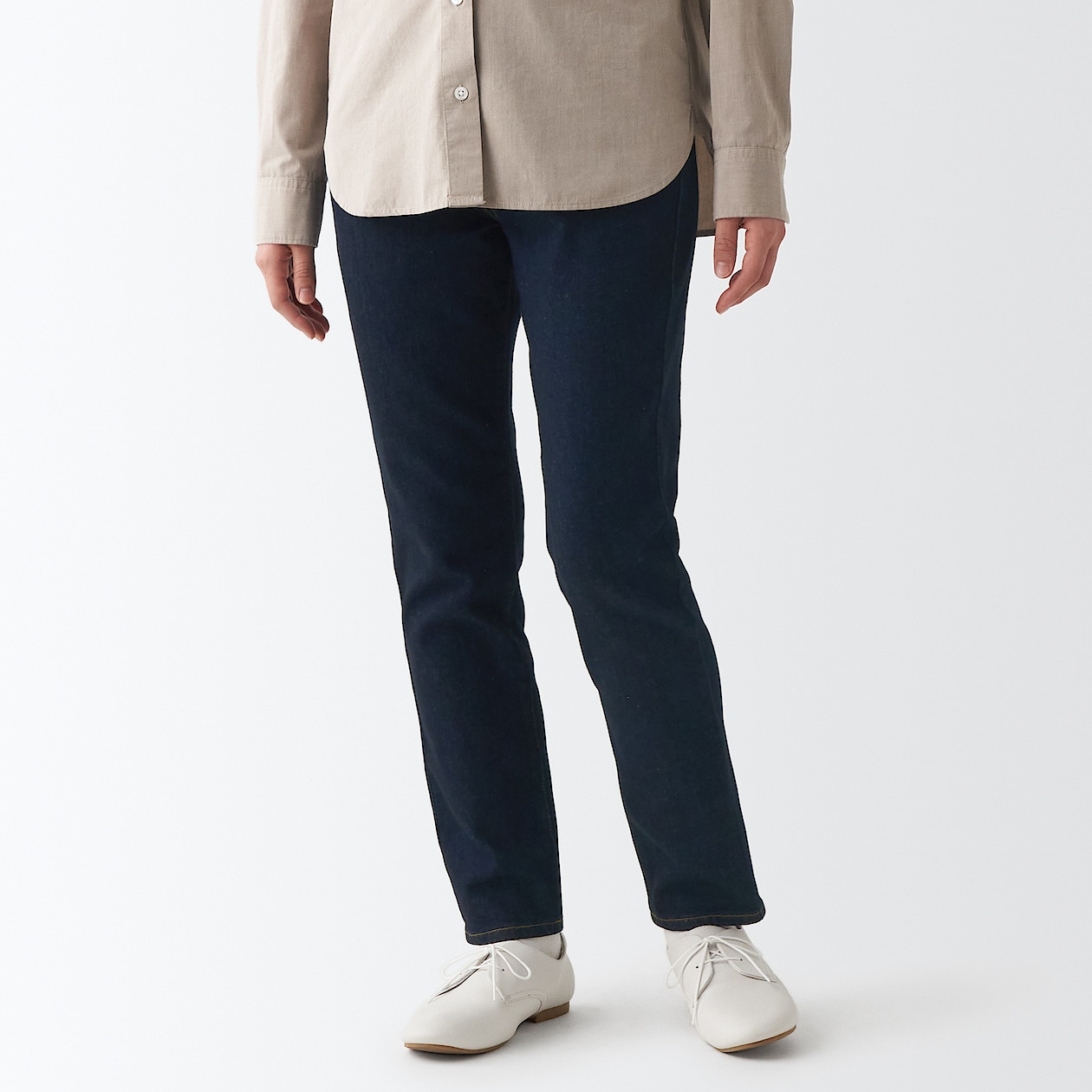 無印良品 デニム オッドマンのみ オットマン・スツール 