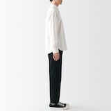 デニムレギュラーパンツ　股下７６ｃｍ　黒