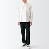 デニムレギュラーパンツ　股下７６ｃｍ　黒