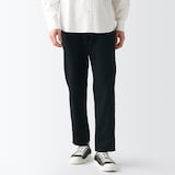 デニムレギュラーパンツ　股下７６ｃｍ　黒